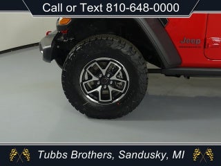 2024 Jeep Wrangler WRANGLER 4-DOOR RUBICON in Sandusky, MI - Tubbs Brothers, Inc