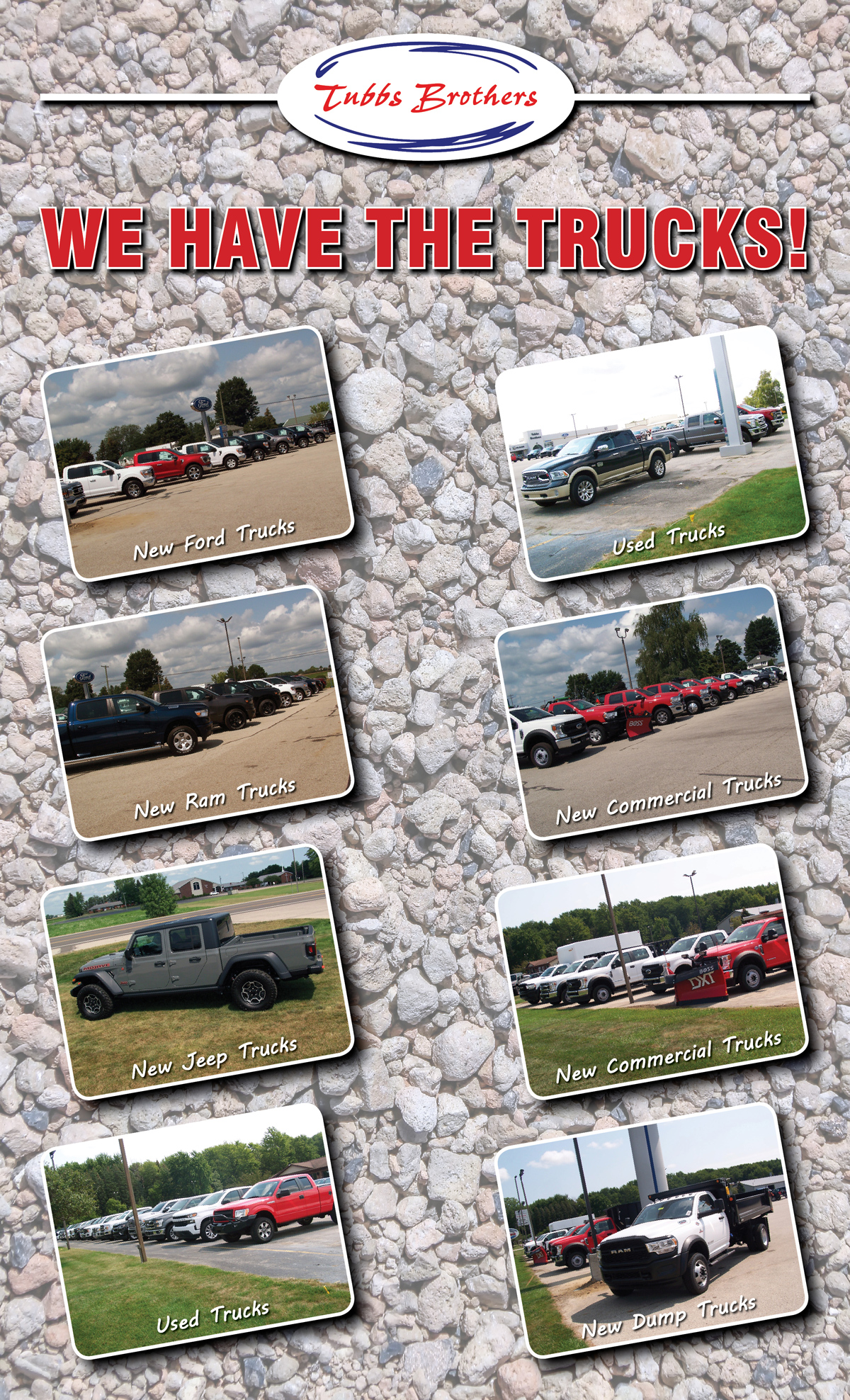 Trucks at Tubbs Brothers