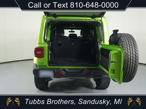 2019 Jeep Wrangler Unlimited Sahara in Sandusky, MI - Tubbs Brothers, Inc
