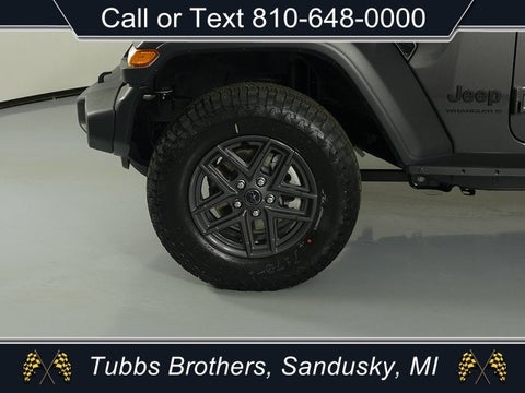 2024 Jeep Wrangler WRANGLER 4-DOOR SPORT S in Sandusky, MI - Tubbs Brothers, Inc