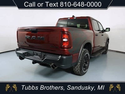 2026 RAM Ram 1500 RAM 1500 REBEL CREW CAB 4X4 5'7' BOX