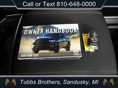 2026 RAM Ram 1500 RAM 1500 BIG HORN CREW CAB 4X4 5'7' BOX