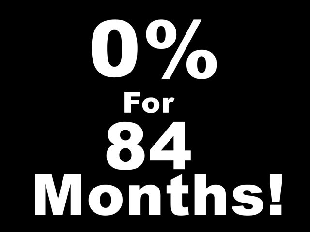 0% For 84 Months